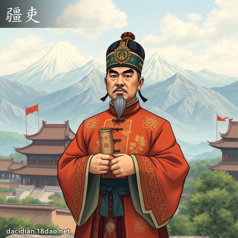 疆吏 - 國語大辭典配圖