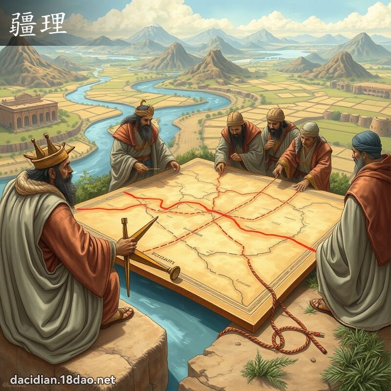 疆理 - 国语大辞典配图