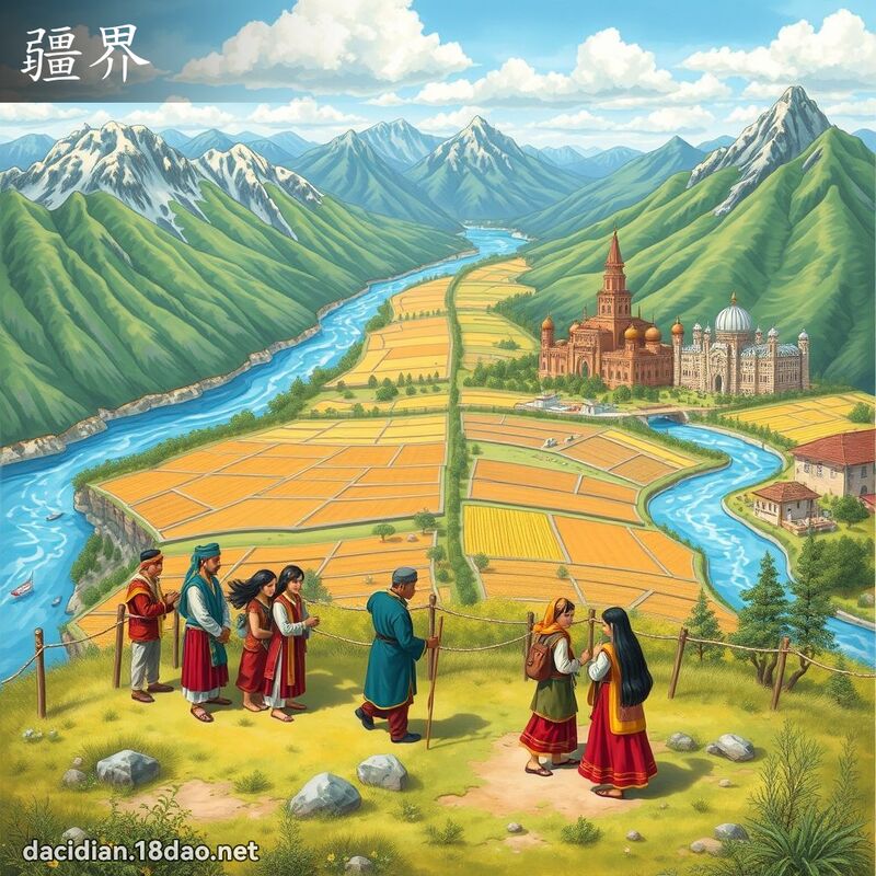 疆界 - 国语大辞典配图