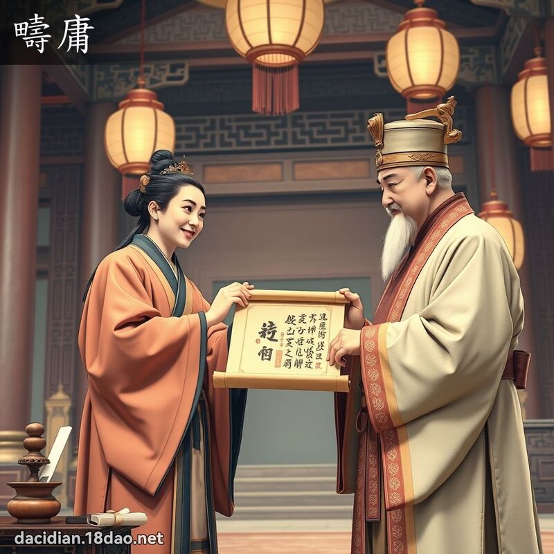 疇庸 - 國語大辭典配圖