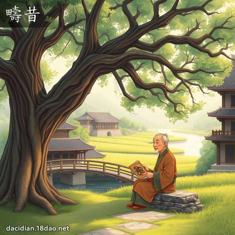 畴昔 - 国语大辞典配图