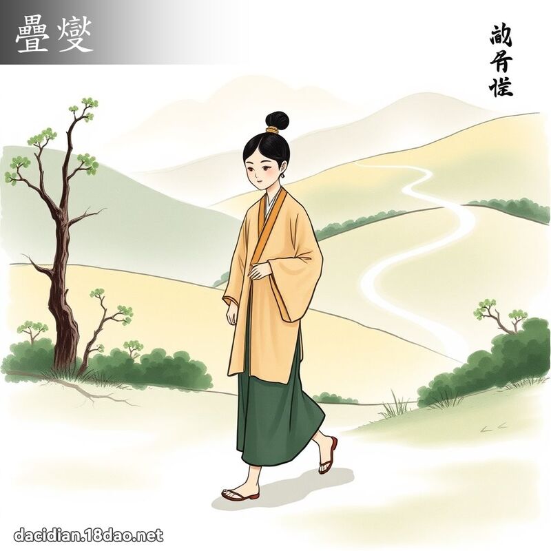 疊燮 - 國語大辭典配圖