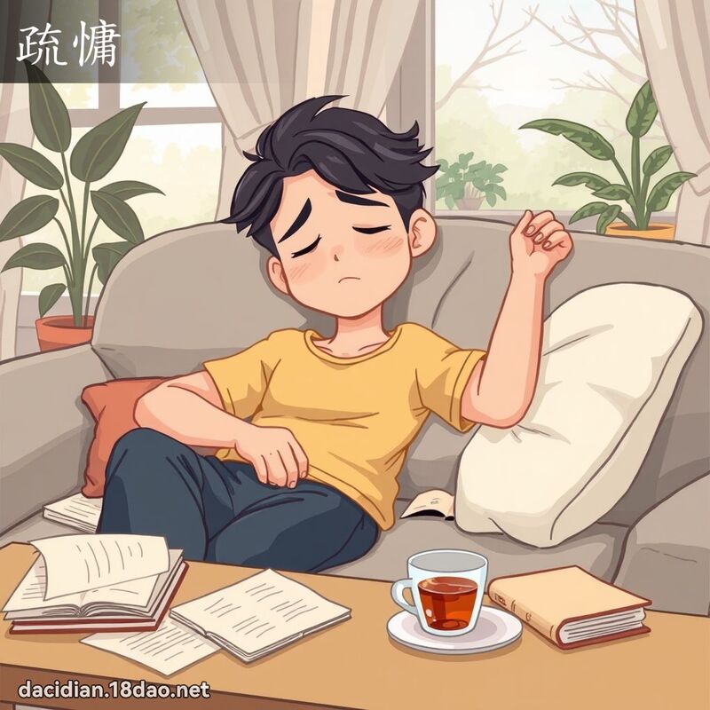疏慵 - 國語大辭典配圖