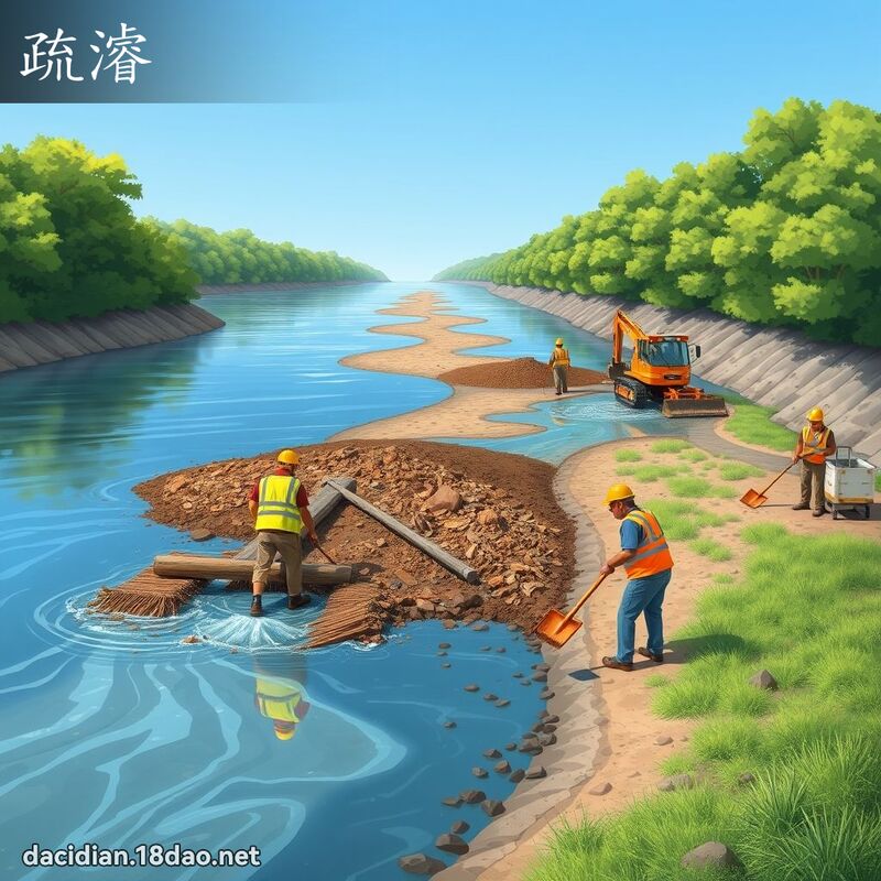 疏濬 - 國語大辭典配圖