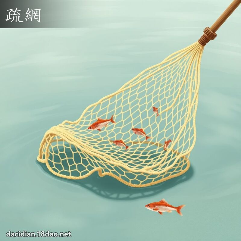 疏网 - 国语大辞典配图