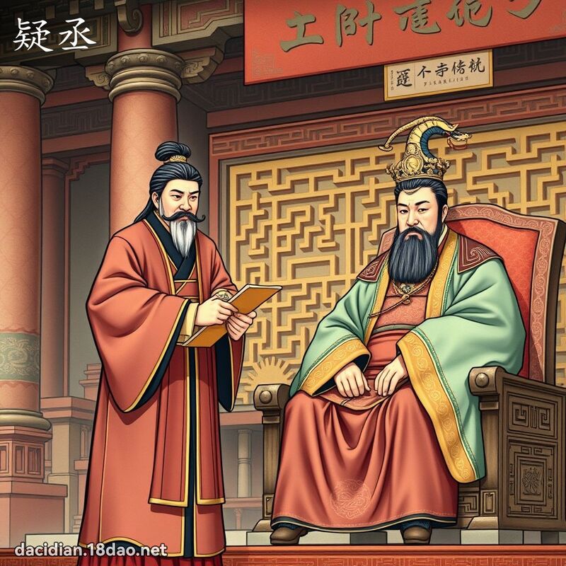 疑丞 - 国语大辞典配图