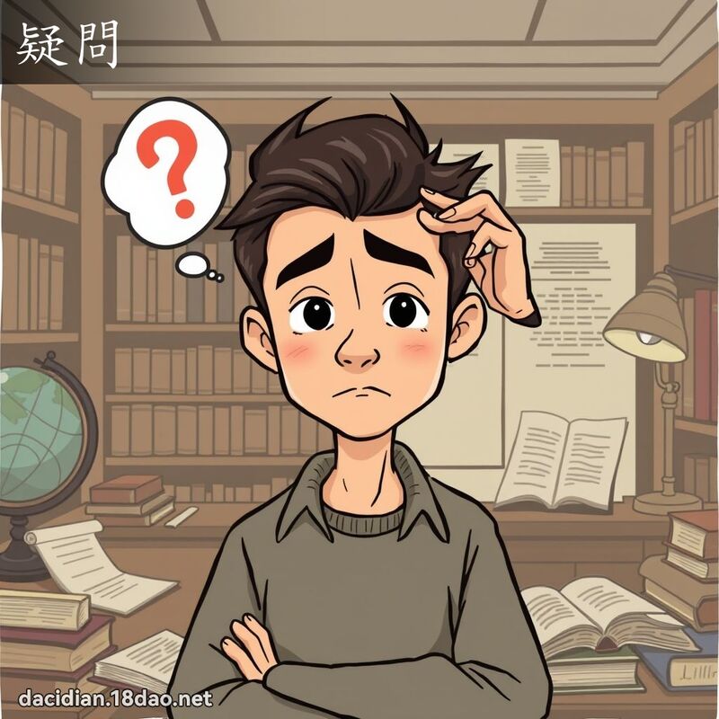 疑問 - 國語大辭典配圖