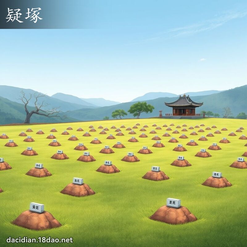 疑塚 - 国语大辞典配图