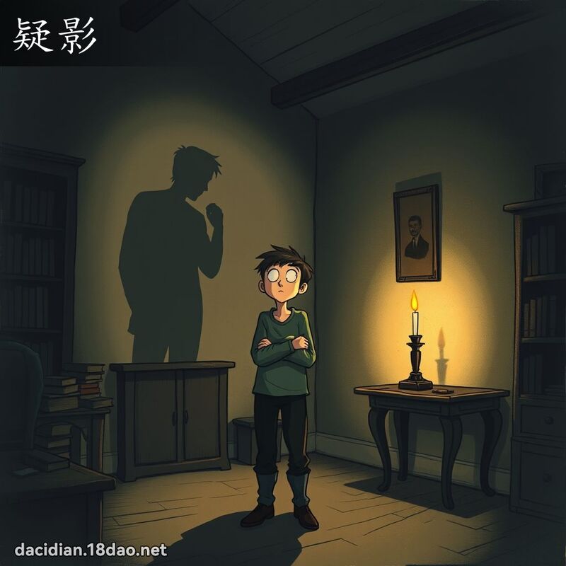 疑影 - 國語大辭典配圖
