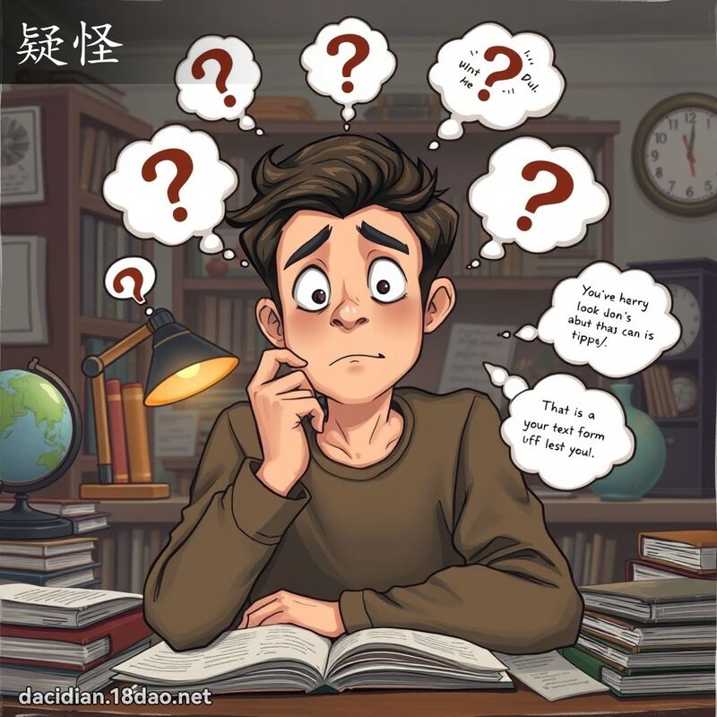 疑怪 - 國語大辭典配圖