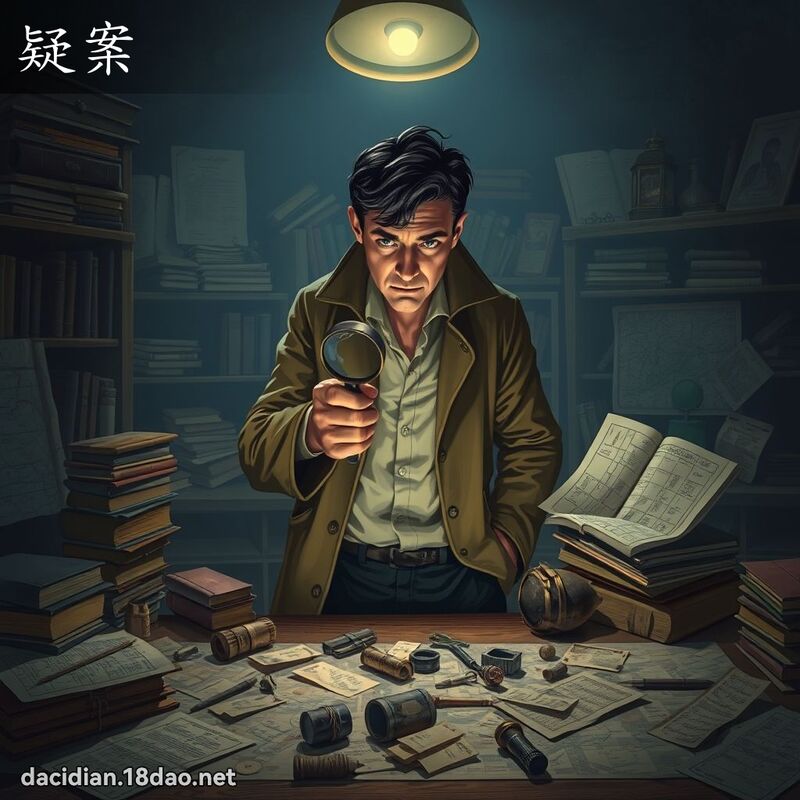 疑案 - 國語大辭典配圖