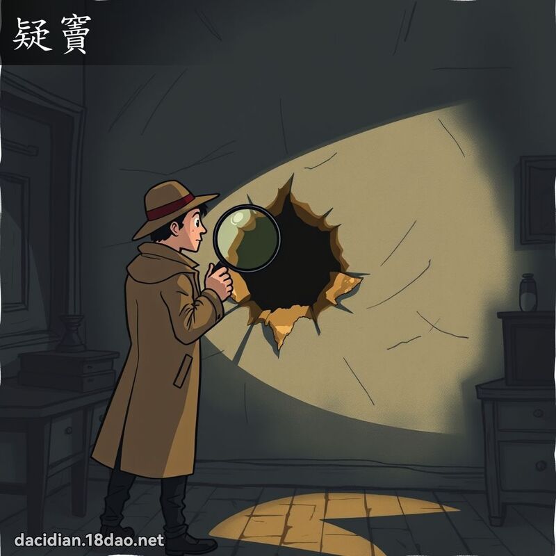 疑竇 - 國語大辭典配圖
