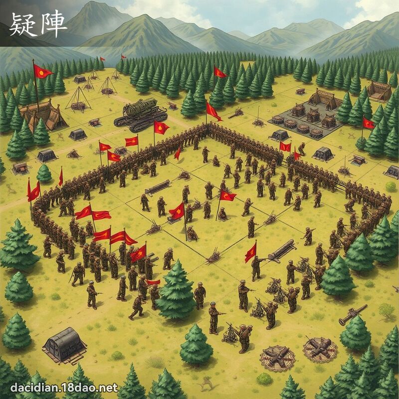 疑阵 - 国语大辞典配图