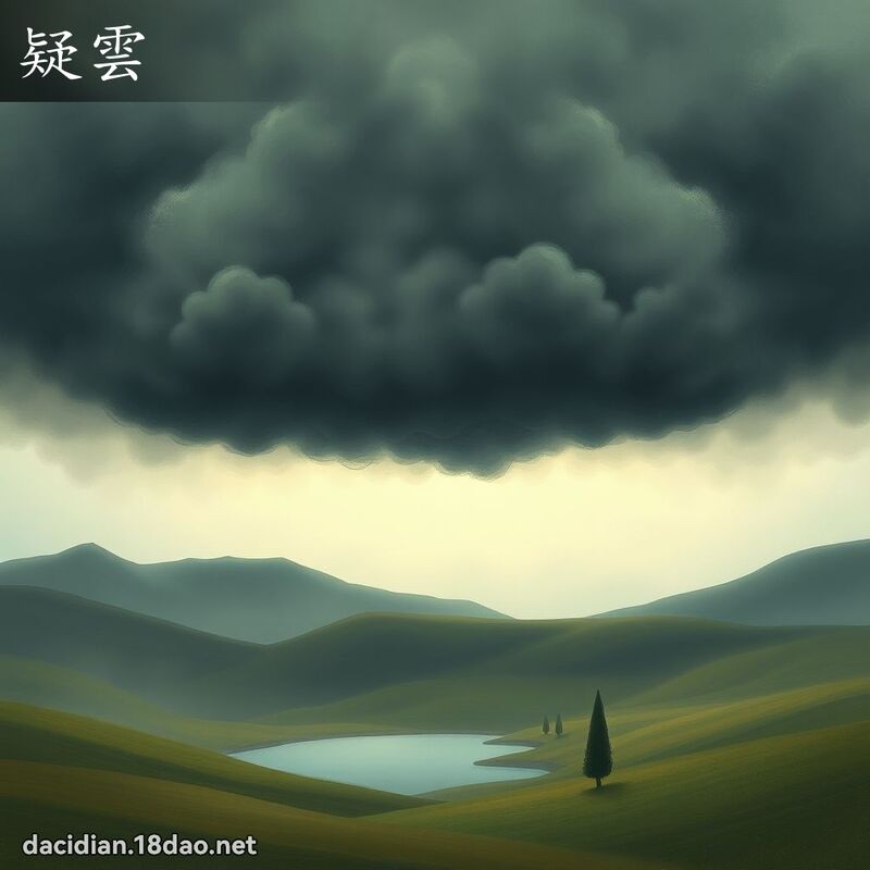 疑云 - 国语大辞典配图