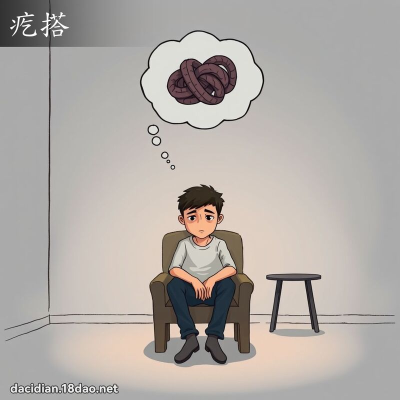 疙搭 - 国语大辞典配图