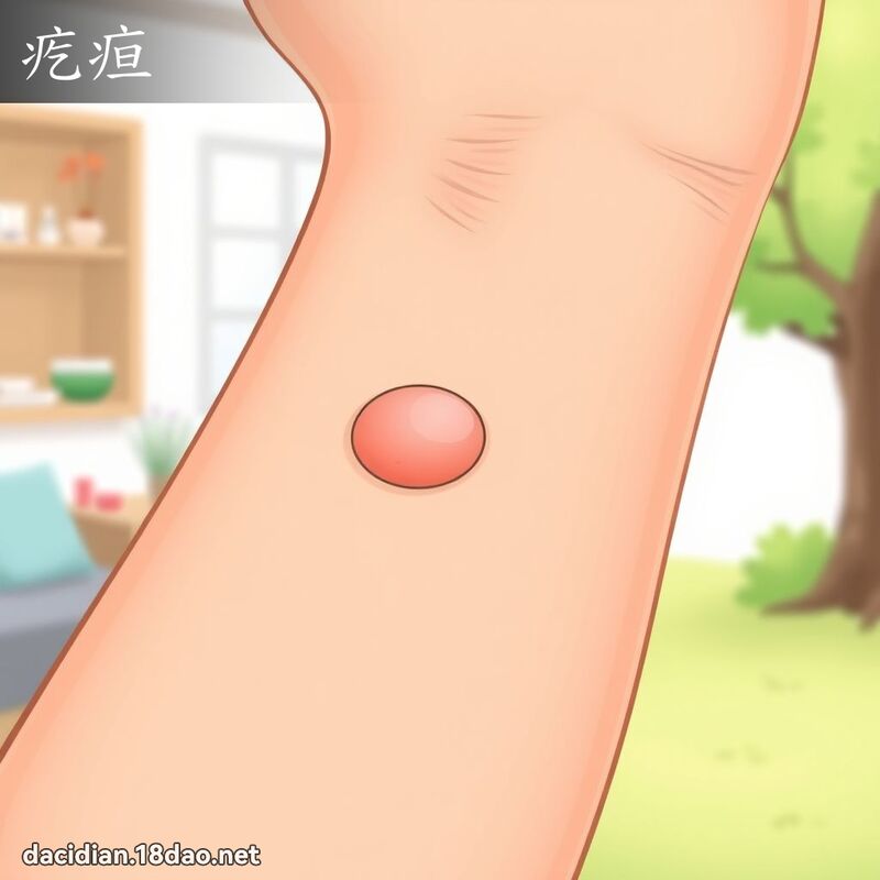 疙疸 - 國語大辭典配圖