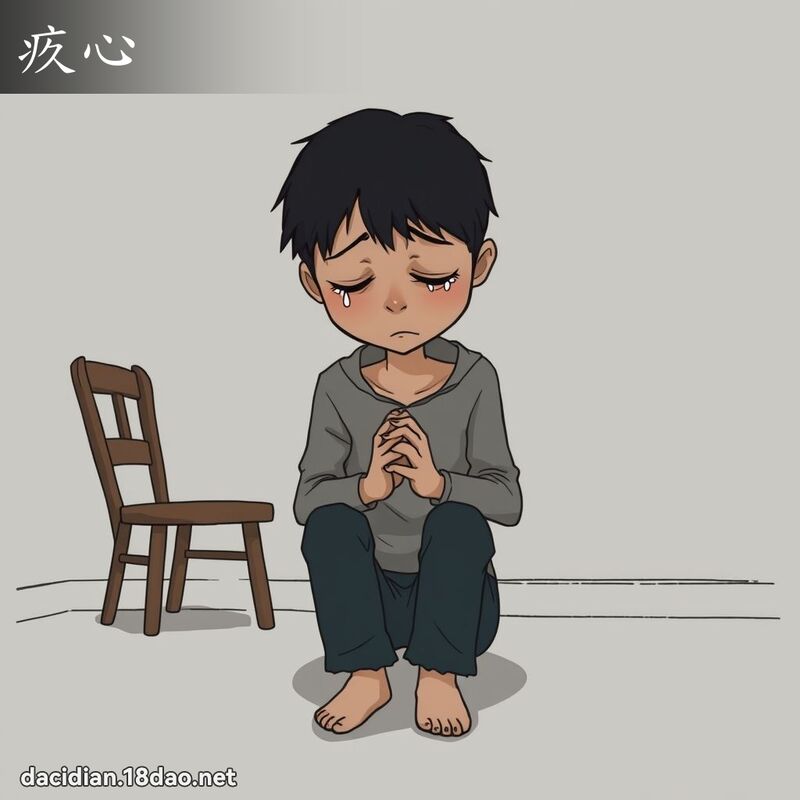 疚心 - 國語大辭典配圖