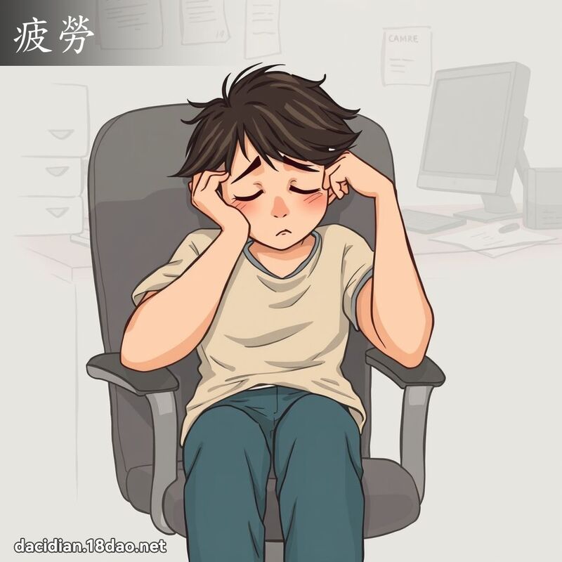 疲劳 - 国语大辞典配图