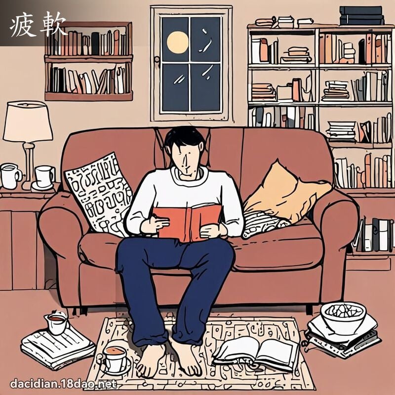 疲軟 - 國語大辭典配圖