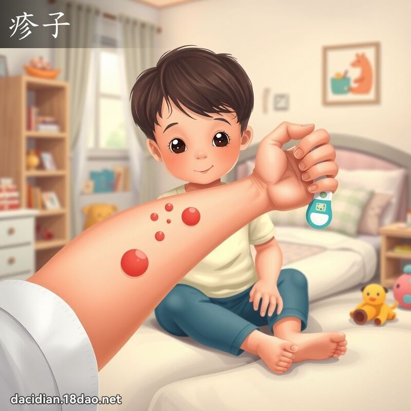 疹子 - 國語大辭典配圖
