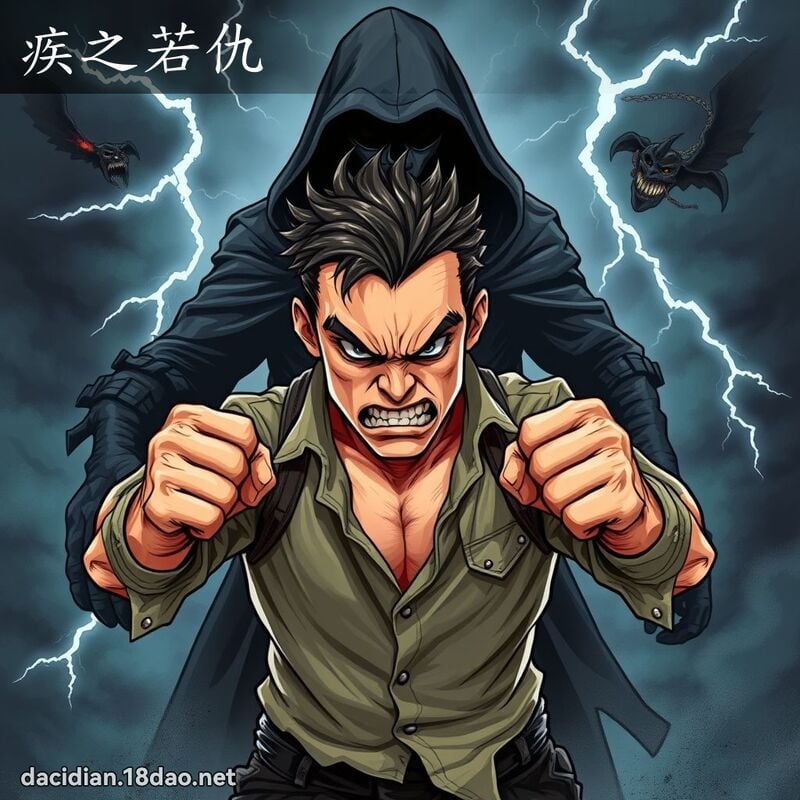 疾之若仇 - 國語大辭典配圖