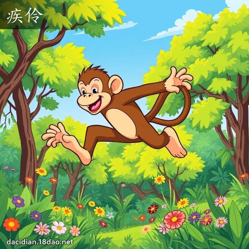疾伶 - 國語大辭典配圖
