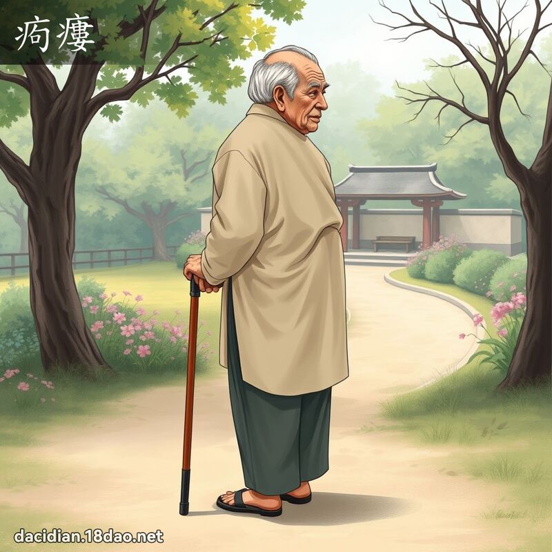 痀瘻 - 國語大辭典配圖
