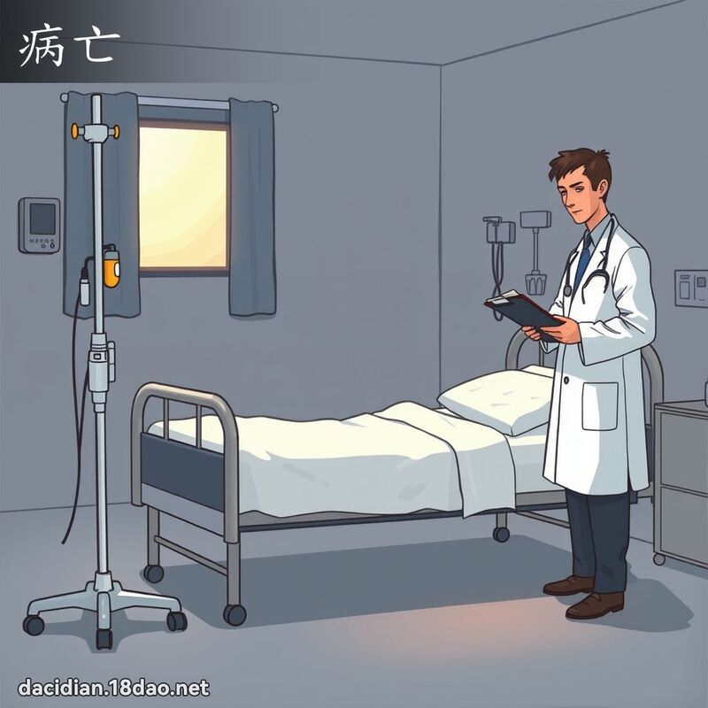 病亡 - 国语大辞典配图