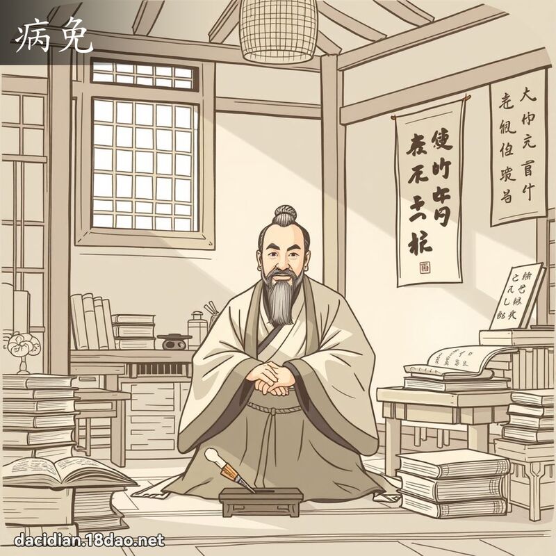 病免 - 国语大辞典配图