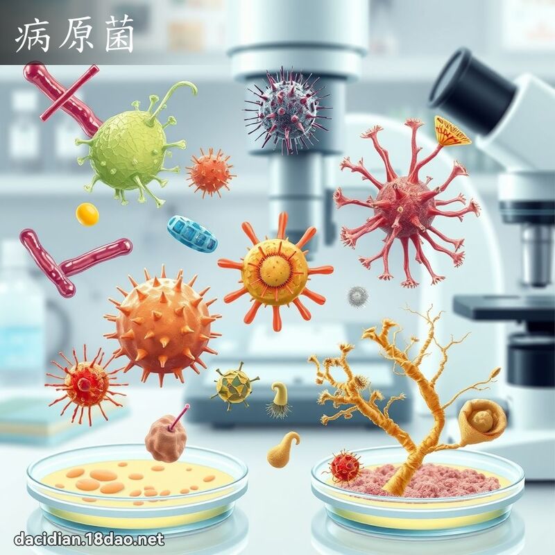 病原菌 - 国语大辞典配图