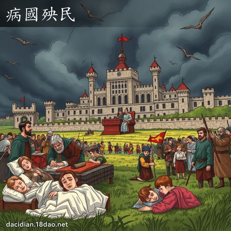 病国殃民 - 国语大辞典配图