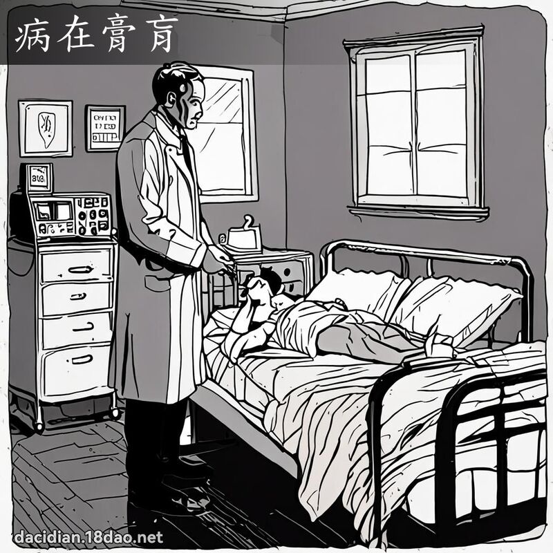 病在膏肓 - 国语大辞典配图