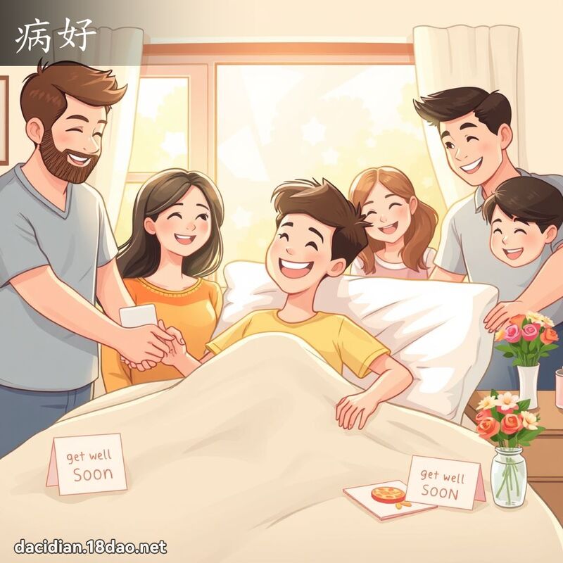 病好 - 國語大辭典配圖