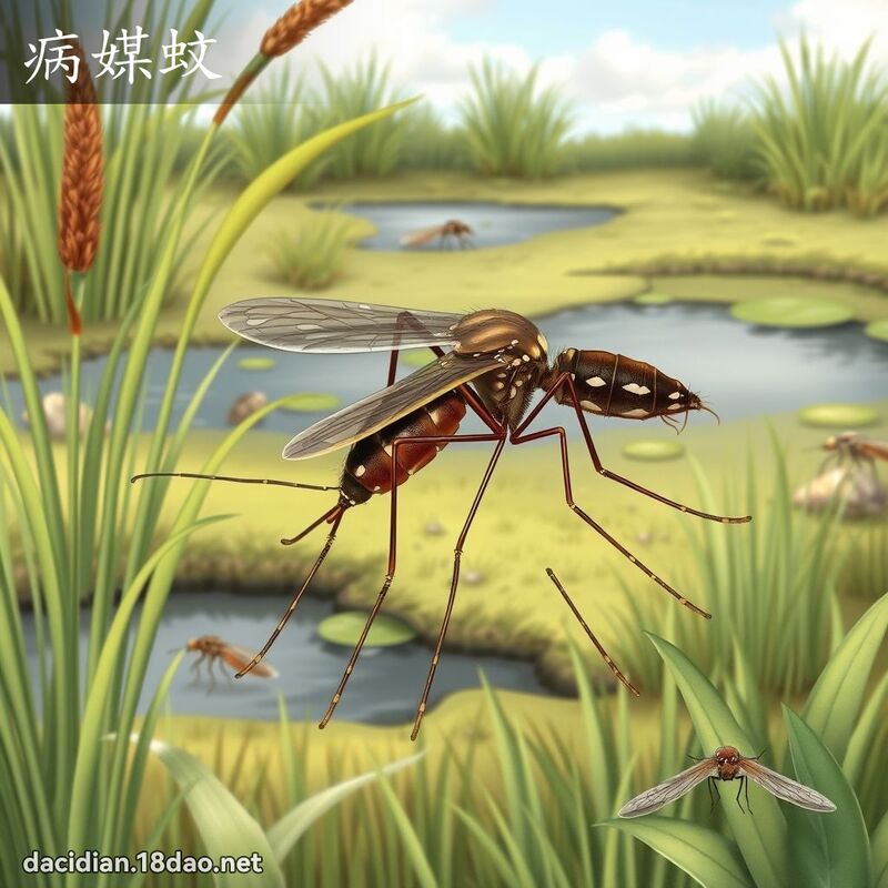 病媒蚊 - 国语大辞典配图