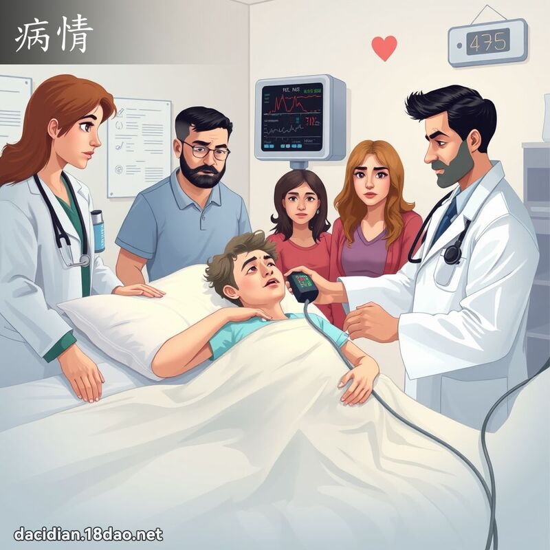 病情 - 國語大辭典配圖