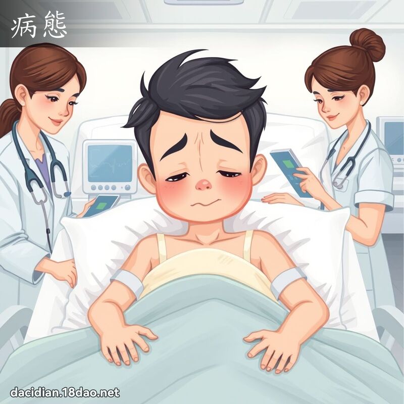 病態 - 国语大辞典配图