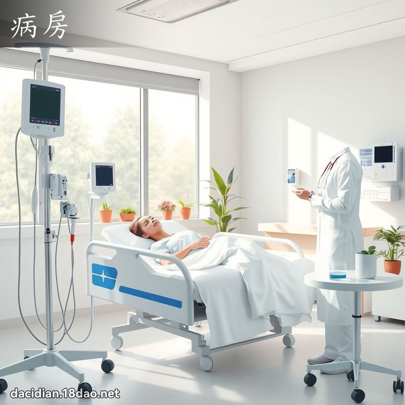 病房 - 國語大辭典配圖
