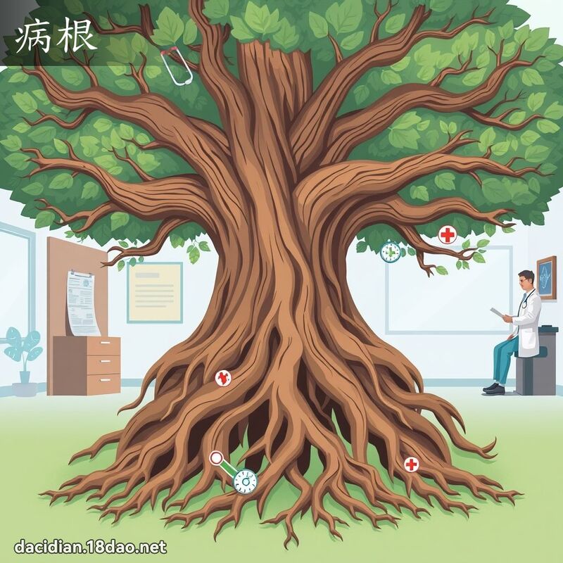 病根 - 國語大辭典配圖