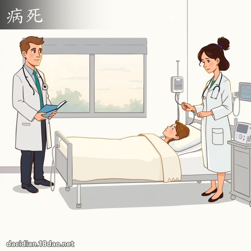 病死 - 國語大辭典配圖