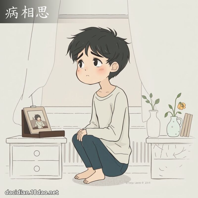 病相思 - 国语大辞典配图