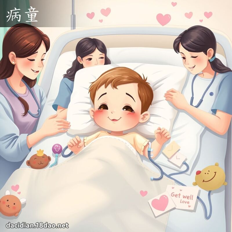 病童 - 国语大辞典配图