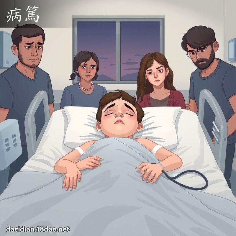 病篤 - 国语大辞典配图