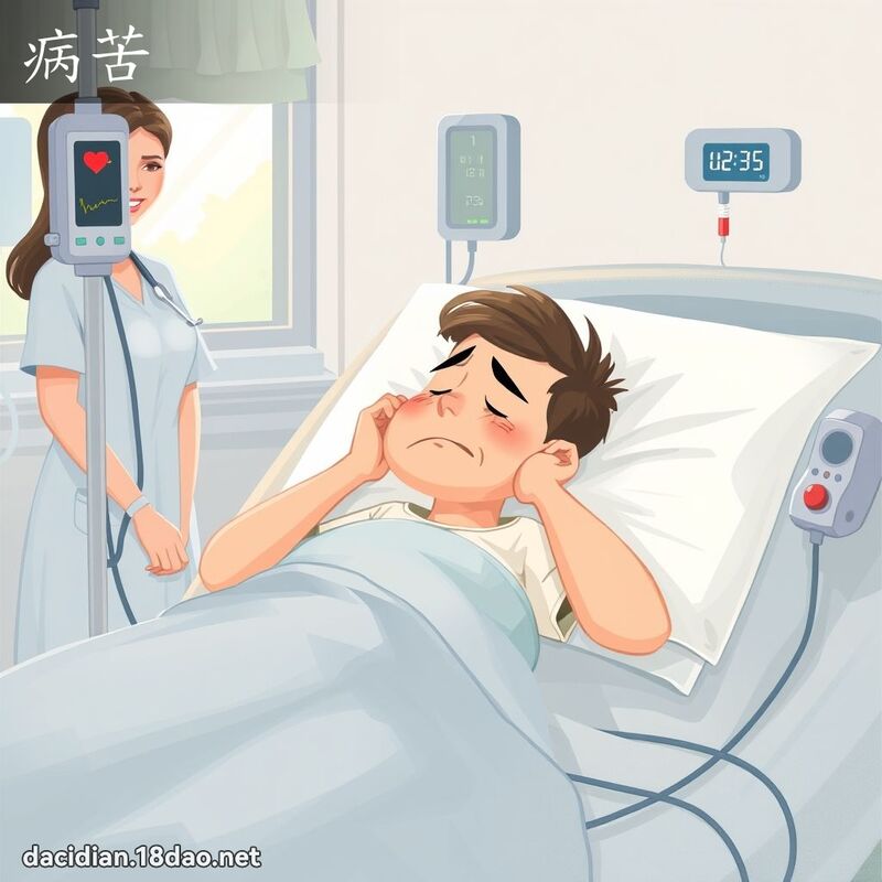 病苦 - 国语大辞典配图