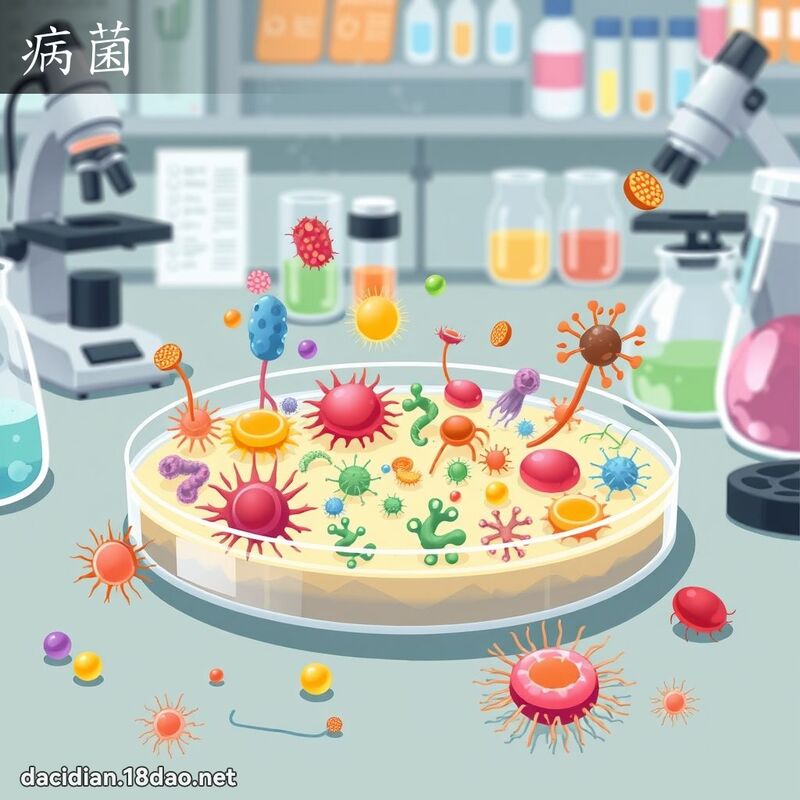 病菌 - 國語大辭典配圖