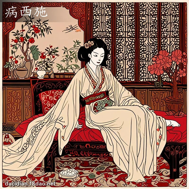 病西施 - 國語大辭典配圖