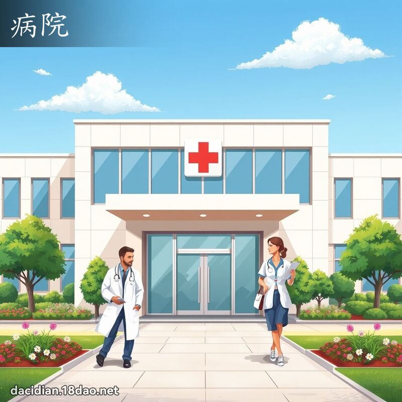 病院 - 國語大辭典配圖