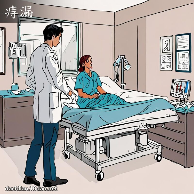 痔漏 - 国语大辞典配图