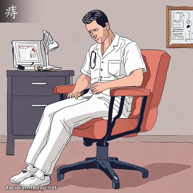 痔 - 國語大辭典配圖
