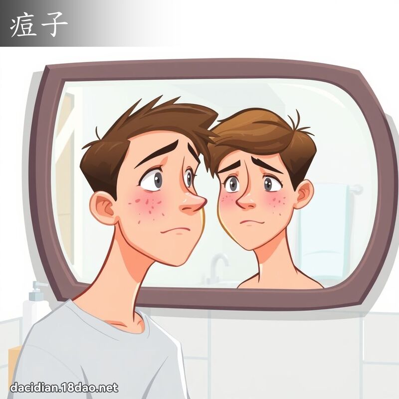 痘子 - 国语大辞典配图