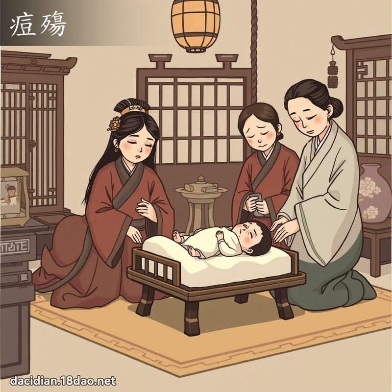 痘殤 - 国语大辞典配图
